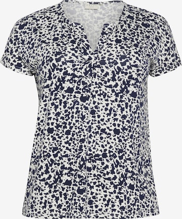 KAFFE CURVE Shirt 'KCCharlotta' in Blue: front