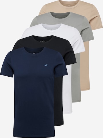 T-Shirt HOLLISTER en mélange de couleurs : devant