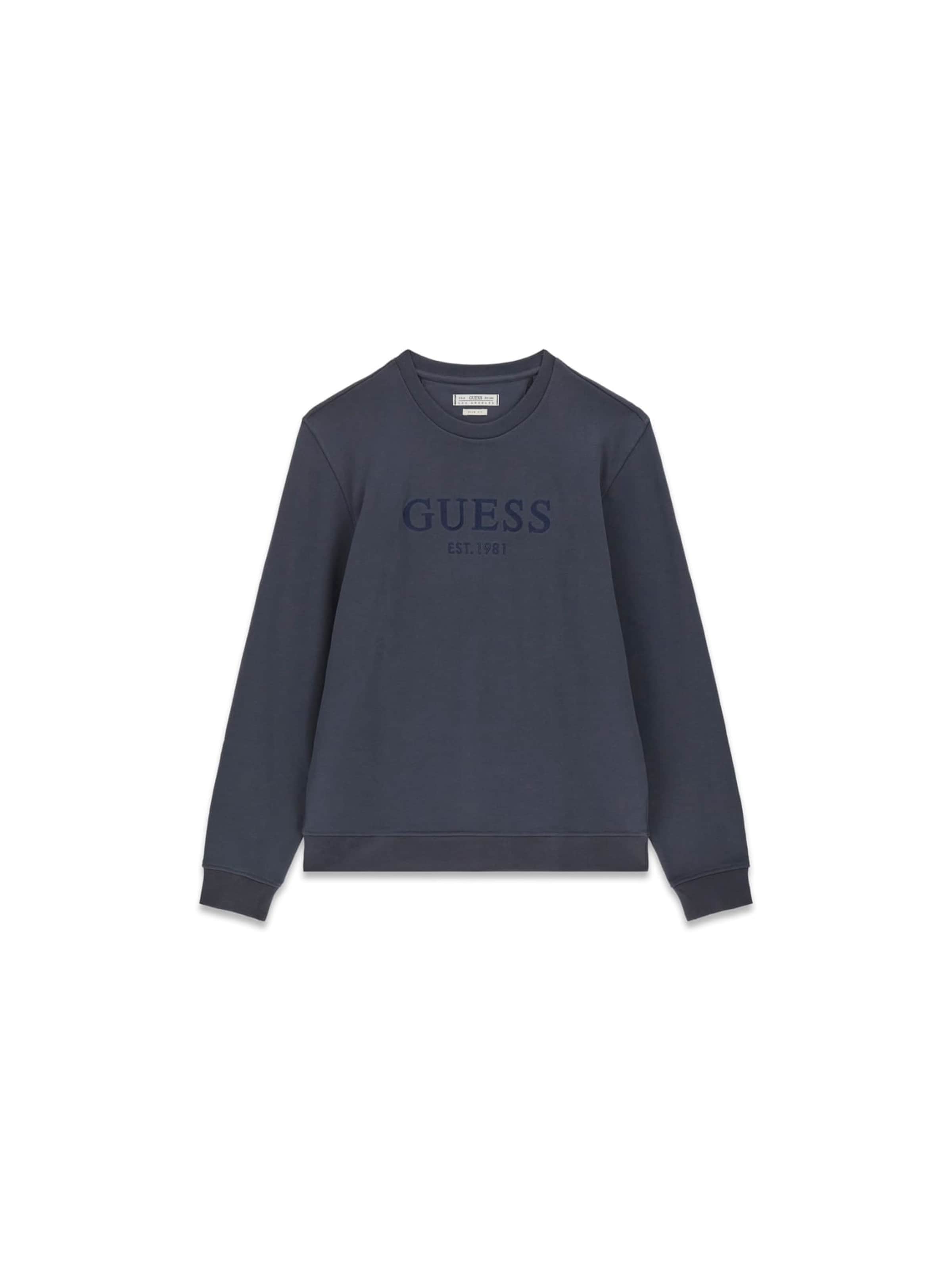GUESS Sweatshirt in Blau: Vorderseite