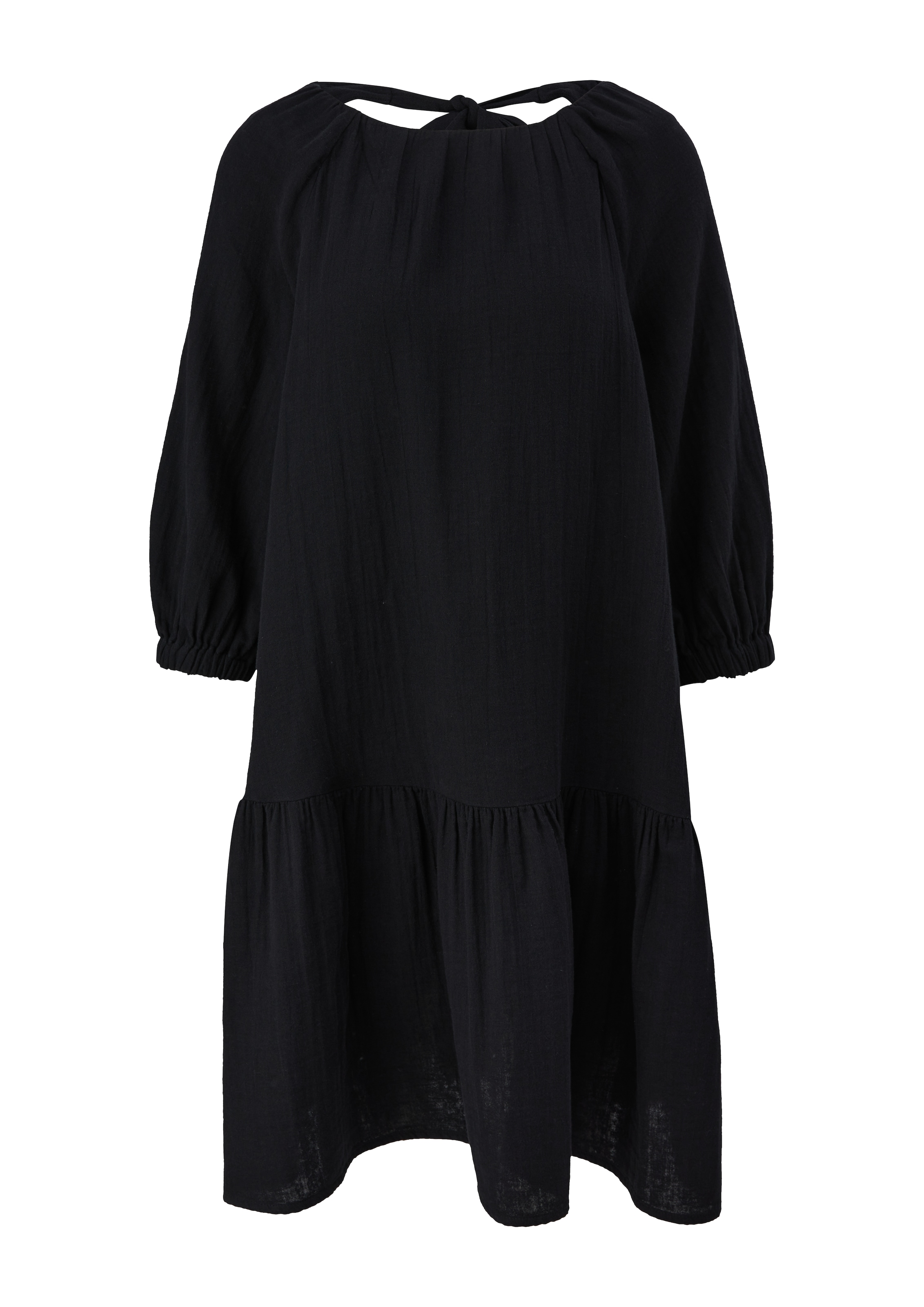 Robe QS en noir : devant