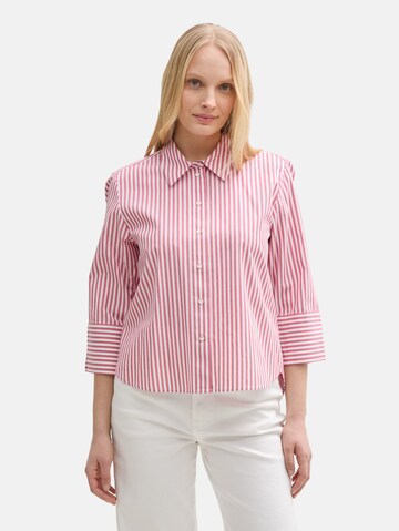 TOM TAILOR Blouse in Red: front