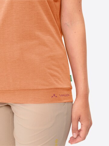 VAUDE Performance shirt 'Skomer' in Orange