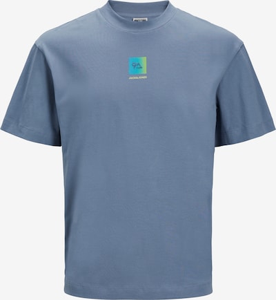 Marškinėliai 'BEECH' iš JACK & JONES, spalva – mėlyna / mėlyna dūmų spalva / geltona, Prekių apžvalga