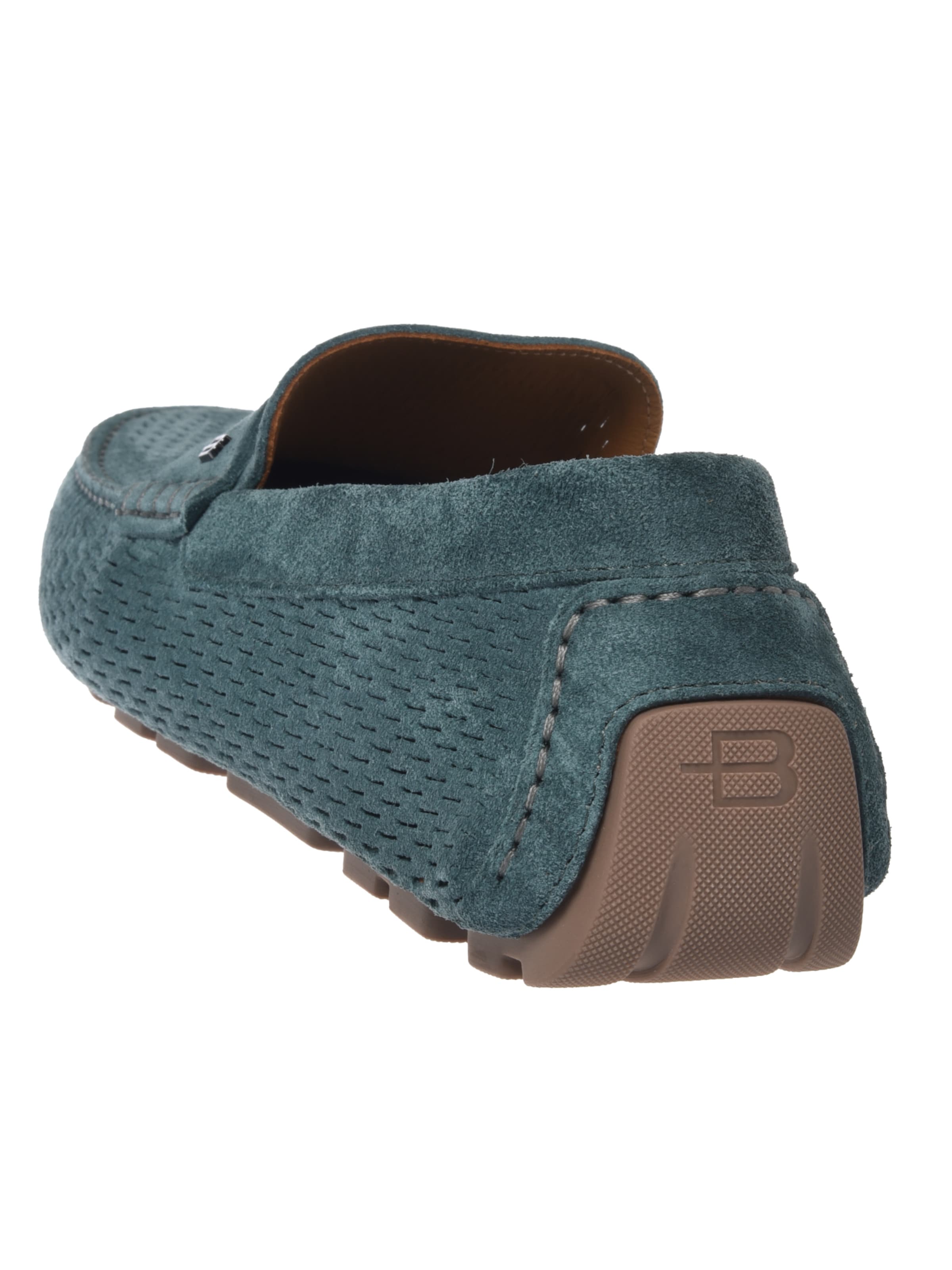 BALDININI Moccasins in Green
