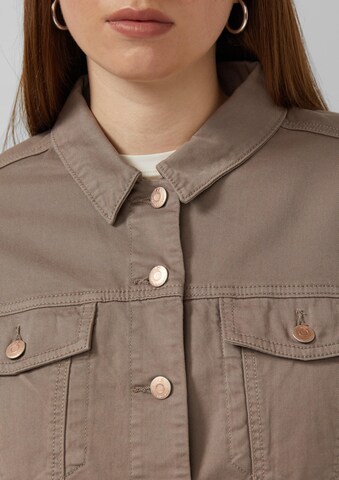 QS Between-season jacket in Brown
