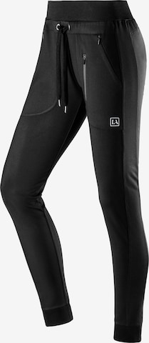 LASCANA ACTIVE Slimfit Sportbyxa i svart