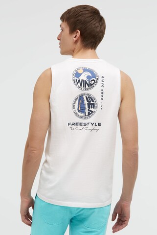 CAMP DAVID Shirt in White