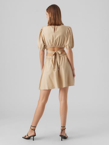 VERO MODA Jurk 'Seba' in Beige