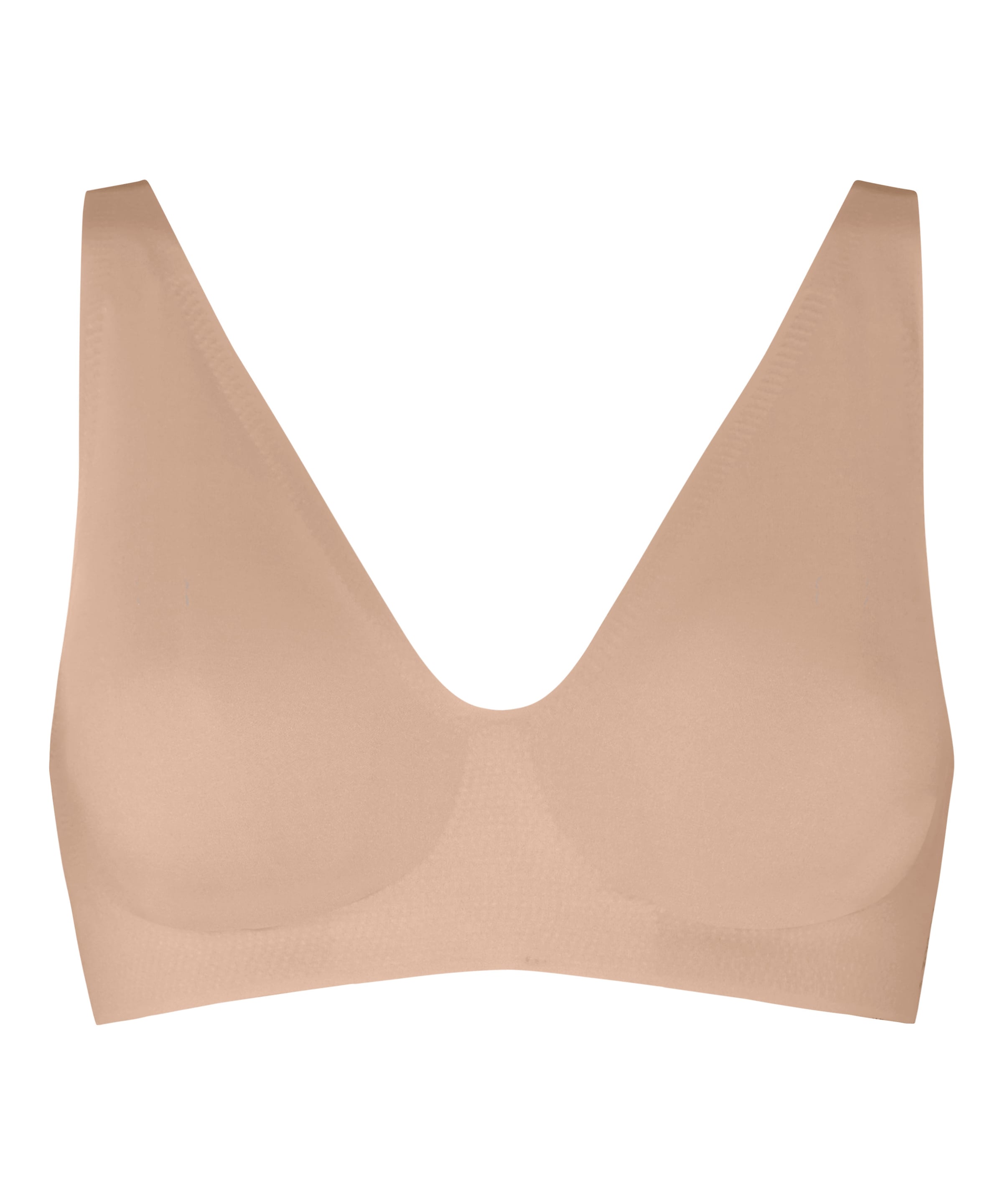 Hunkemöller T-shirt Bra in Beige: front