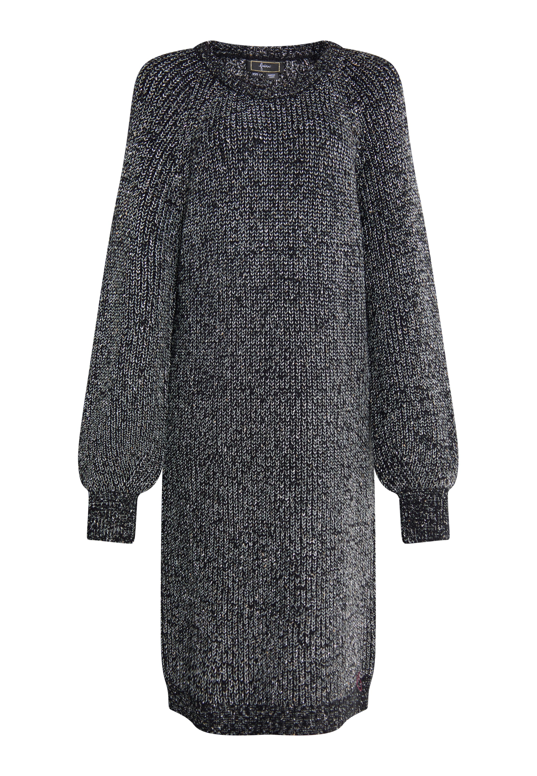 faina Kötött ruhák - fekete: elől