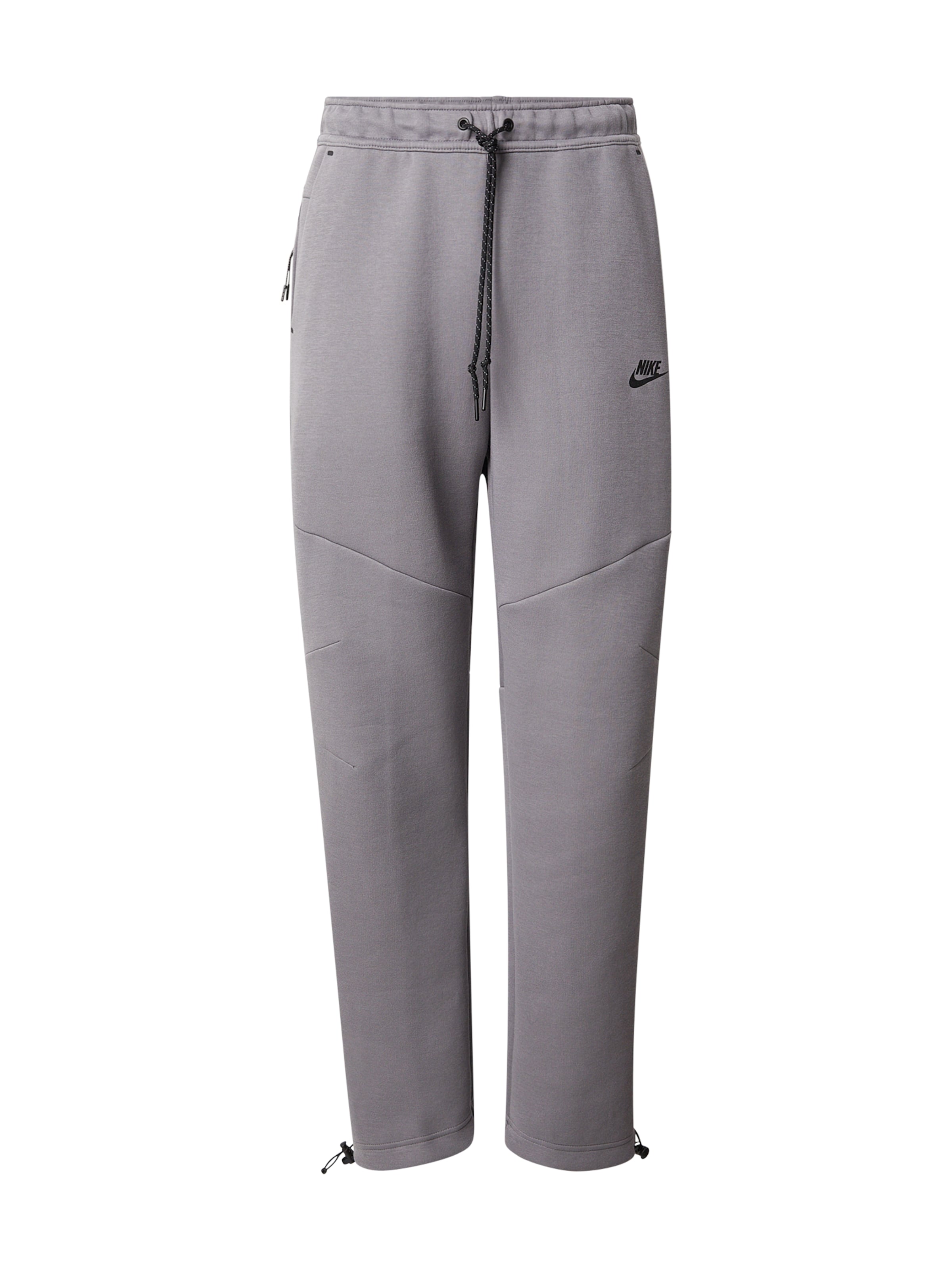 Nike Sportswear Παντελόνι 'TECH FLC' σε γκρι / μαύρο, Άποψη προϊόντος