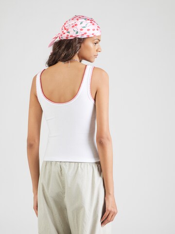 Haut Abercrombie & Fitch en blanc