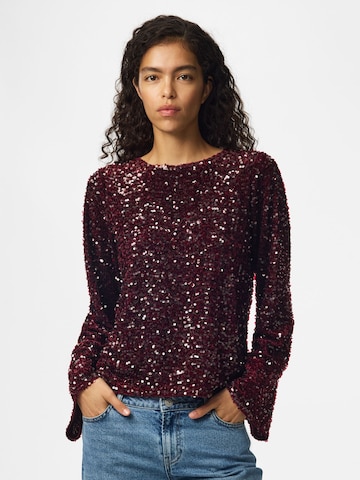 PIECES Top 'KAMMY' in Red: front
