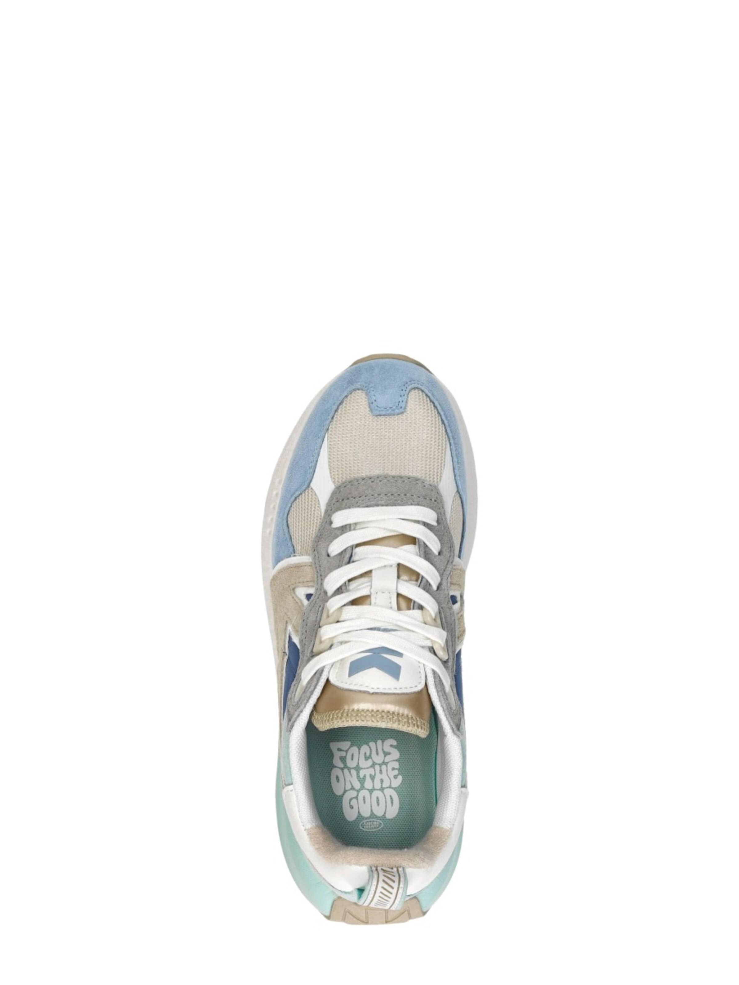 Kaotiko Sneakers laag 'Detroit' in Blauw