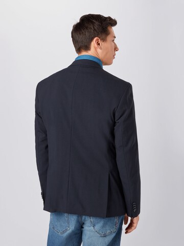 Coupe regular Veste de costume ESPRIT en bleu