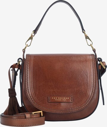 The Bridge Handbag in Brown: front