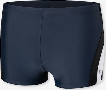 SCHIESSER Swim Trunks 'Nautical Active' in Blue: front