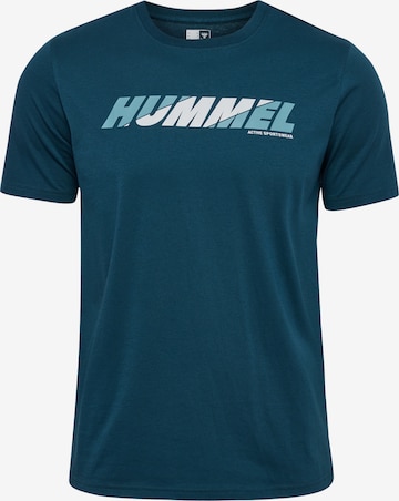 T-Shirt Hummel en vert : devant