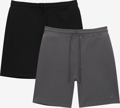 Pull&Bear Kalhoty - šedá / černá, Produkt