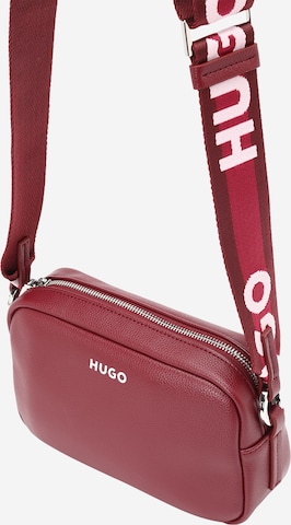 HUGO - Bolso de hombro 'Bel' en rojo: frente