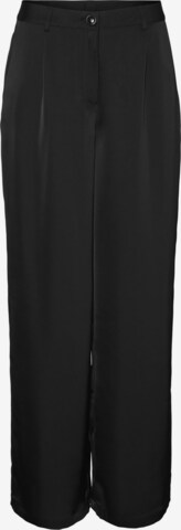 VERO MODA Wide leg Broek 'Lovie' in Zwart: voorkant