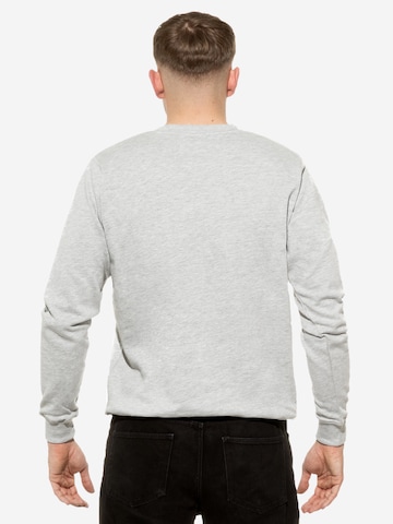 Cotton Prime Sweatshirt 'Let's Hiking' in Grijs