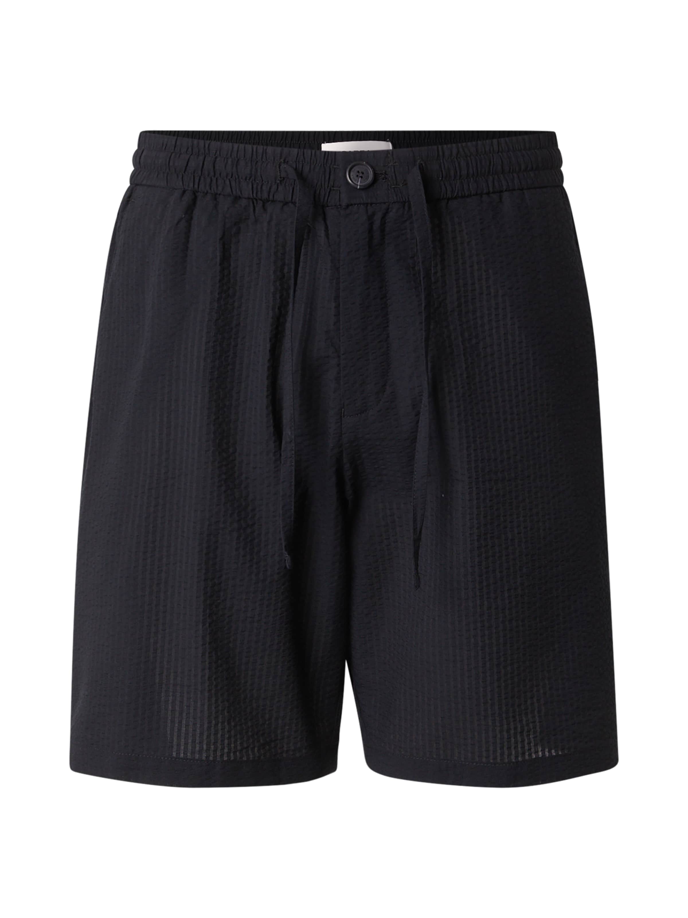 juoda GABBA Standartinis Kelnės 'Tommi Seer': priekis