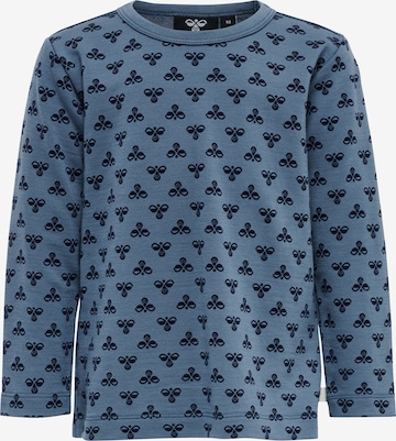 Hummel Shirt in Blauw: voorkant