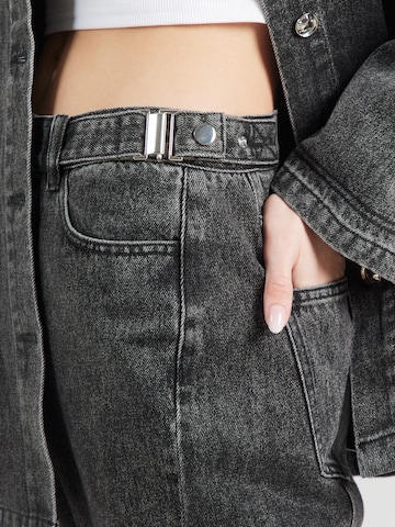 OBJECT Laiad sääred Teksapüksid, värv must