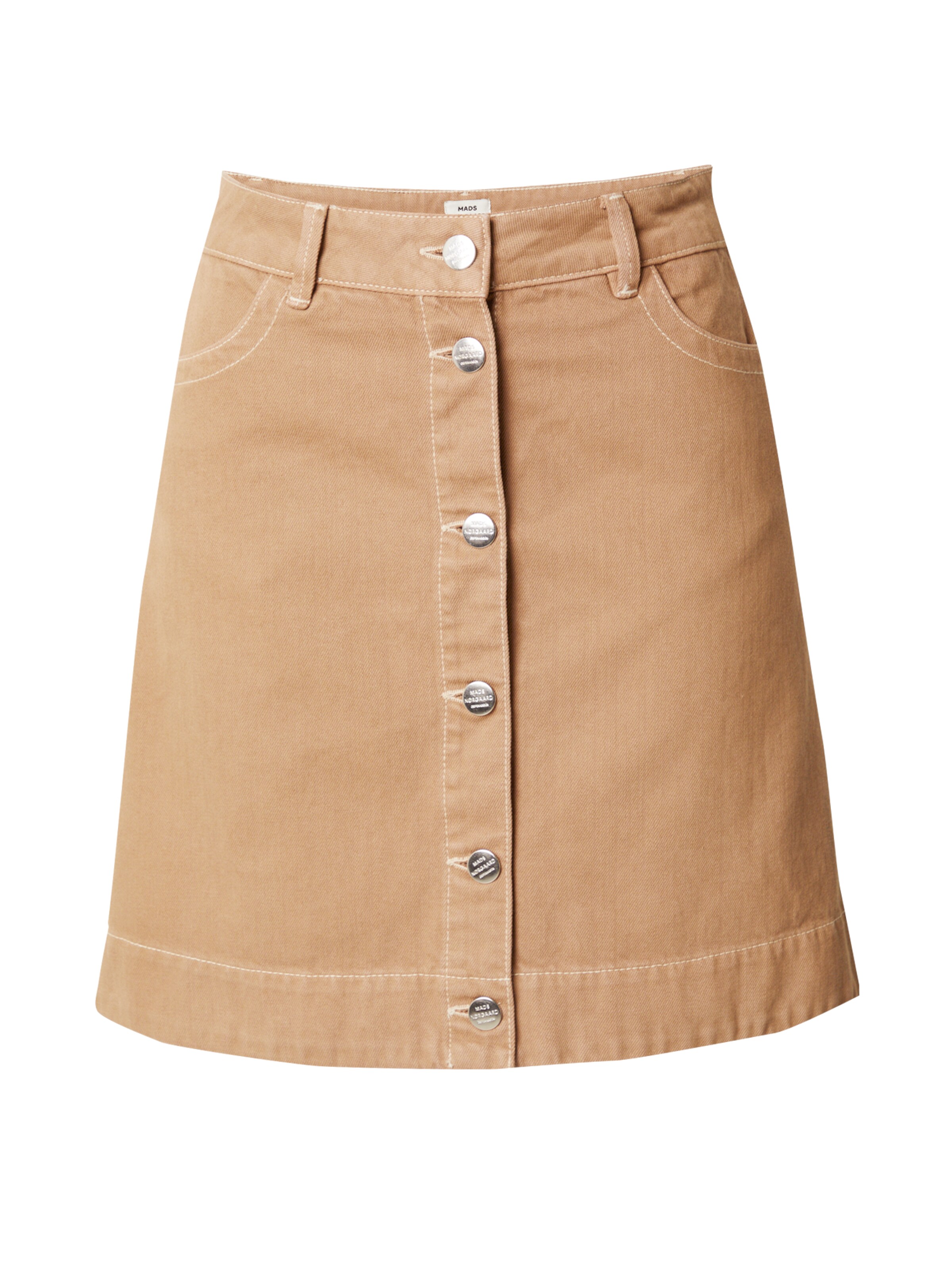 MADS NORGAARD COPENHAGEN Skirt 'Soil Ria' in Brown: front