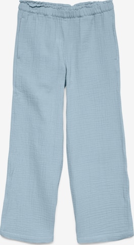 Vero Moda Girl Loosefit Housut 'VMNATALI' värissä sininen: etupuoli