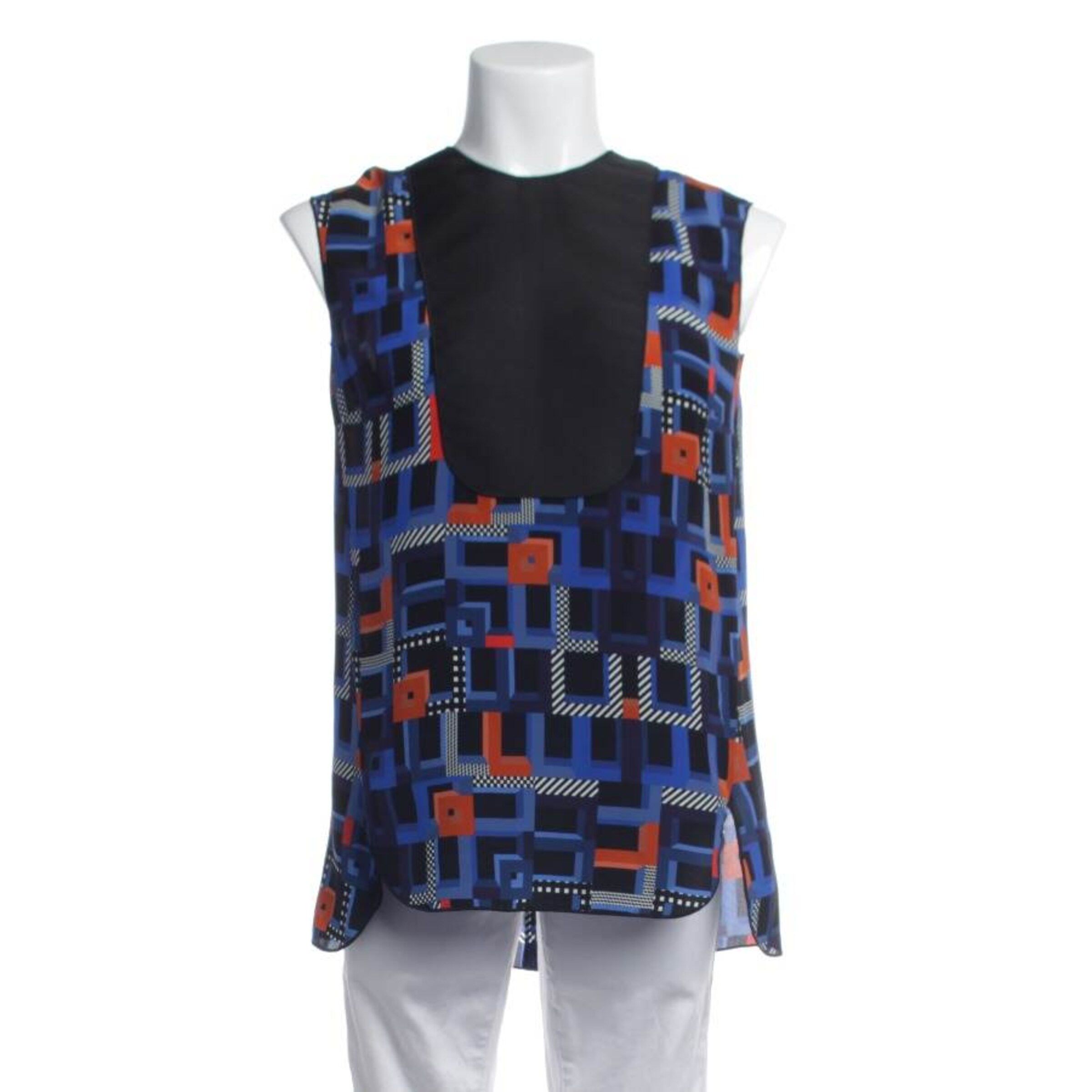 Longchamp Top / Seidentop M in Mischfarben: Vorderseite