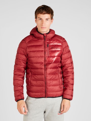 Champion Authentic Athletic Apparel Between-Season Jacket 'Legacy' in Red: front