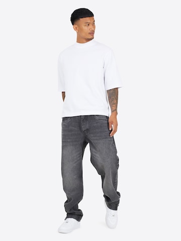BRAVE SOUL Baggy Jeans i grå