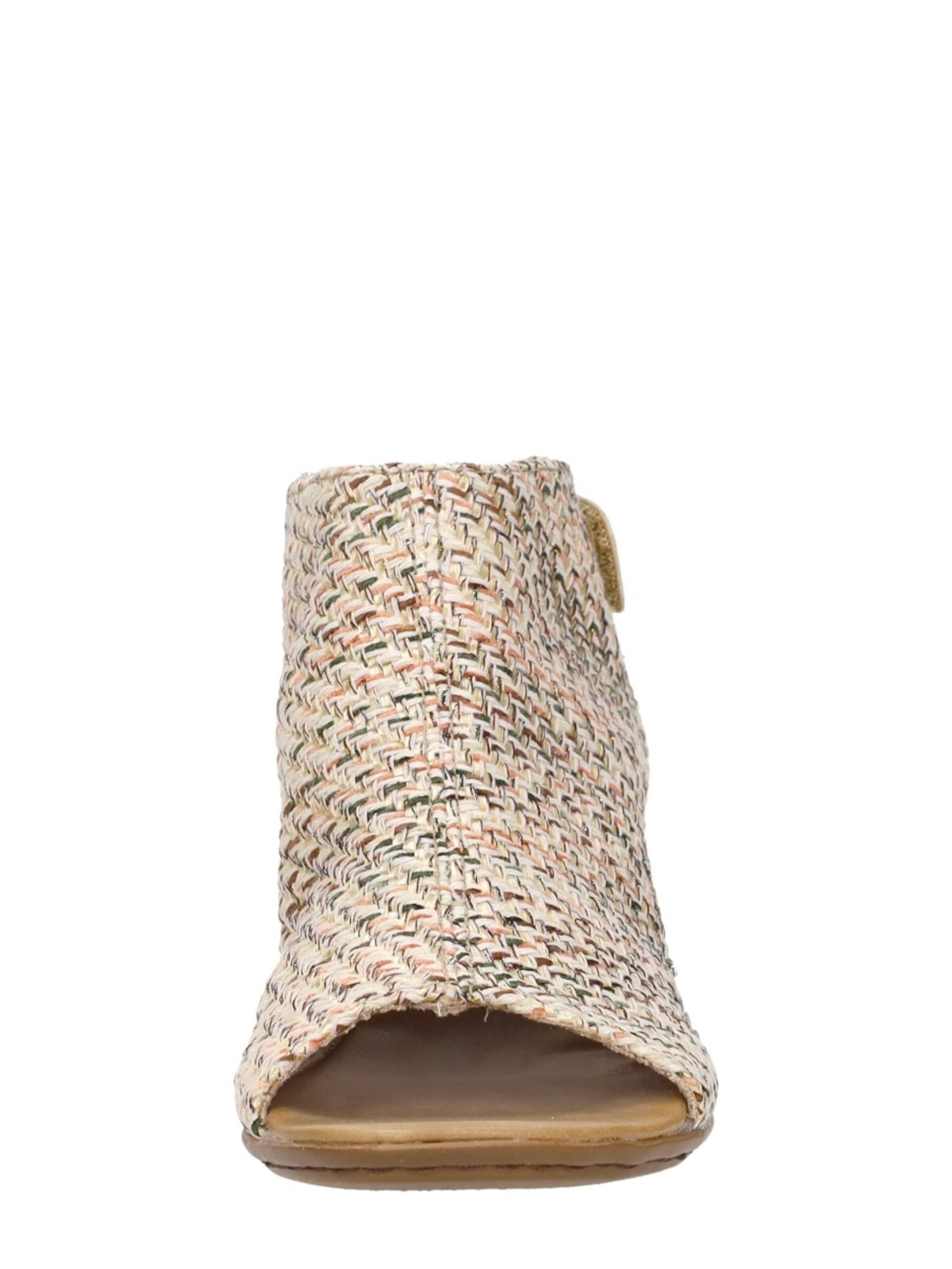 Rieker Sandaal 'Sandalen Hak' in Beige