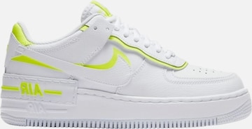 Baskets basses 'Air Force 1 Shadow Venom' NIKE en jaune : devant