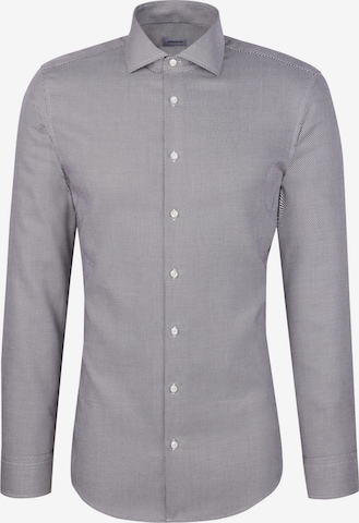 SEIDENSTICKER Hemd in Grau: Vorderseite