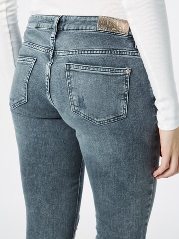 Coupe slim Jean 'SUI' ONLY en gris