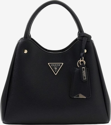 Borsa a spalla 'Meridian II' di GUESS in nero: frontale