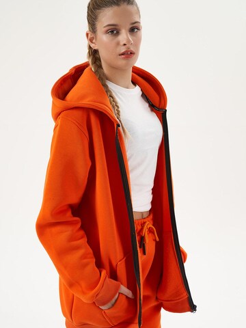 LOUIS LECLER Sweatvest 'Selara' in Rood