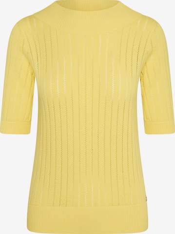 4funkyflavours - Pullover 'Y.O.Y.O' em amarelo: frente