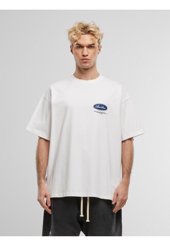 T-Shirt 'Summer in Paradise' Another Cotton Lab en blanc