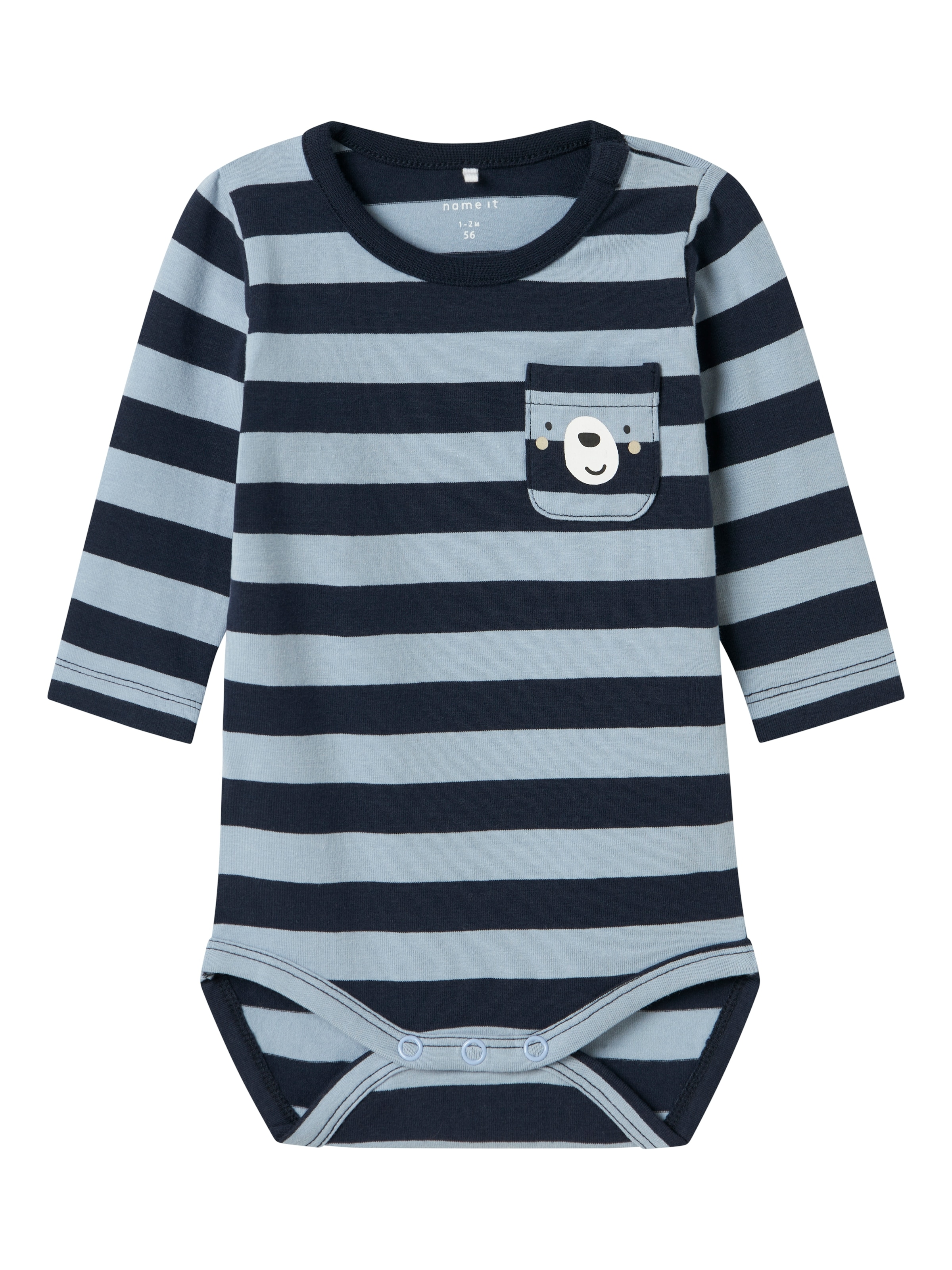 NAME IT Body 'NBMKING' in Blau: Vorderseite