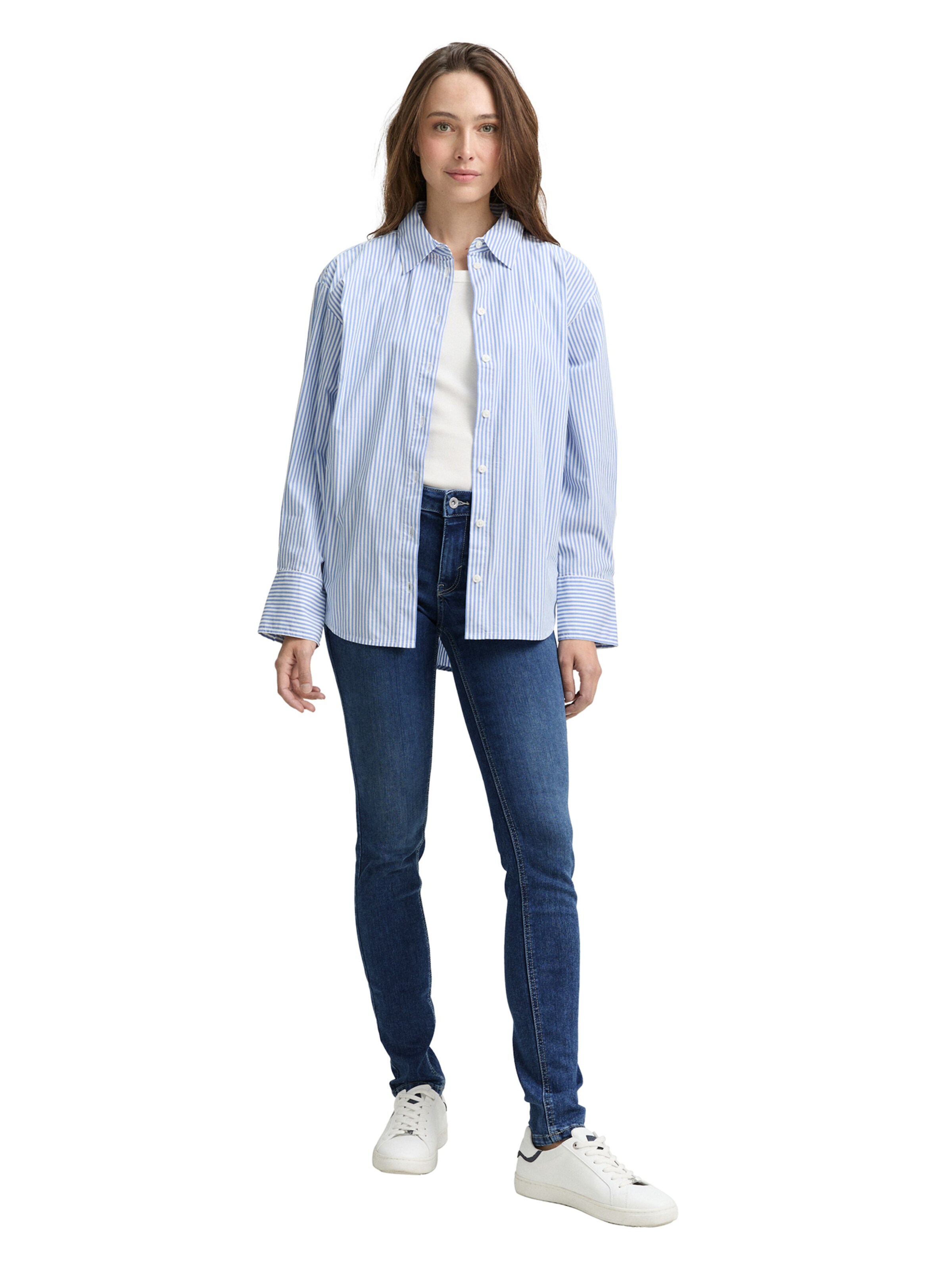 TOM TAILOR Скинни Джинсы 'Lucie' в Синий