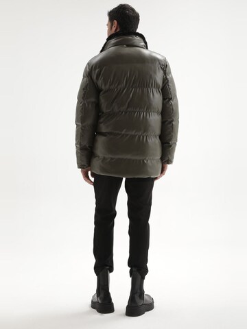Veste mi-saison Antioch en vert