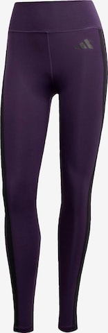 Skinny Pantaloni sport 'Optime Essentials' de la ADIDAS PERFORMANCE pe mov: față