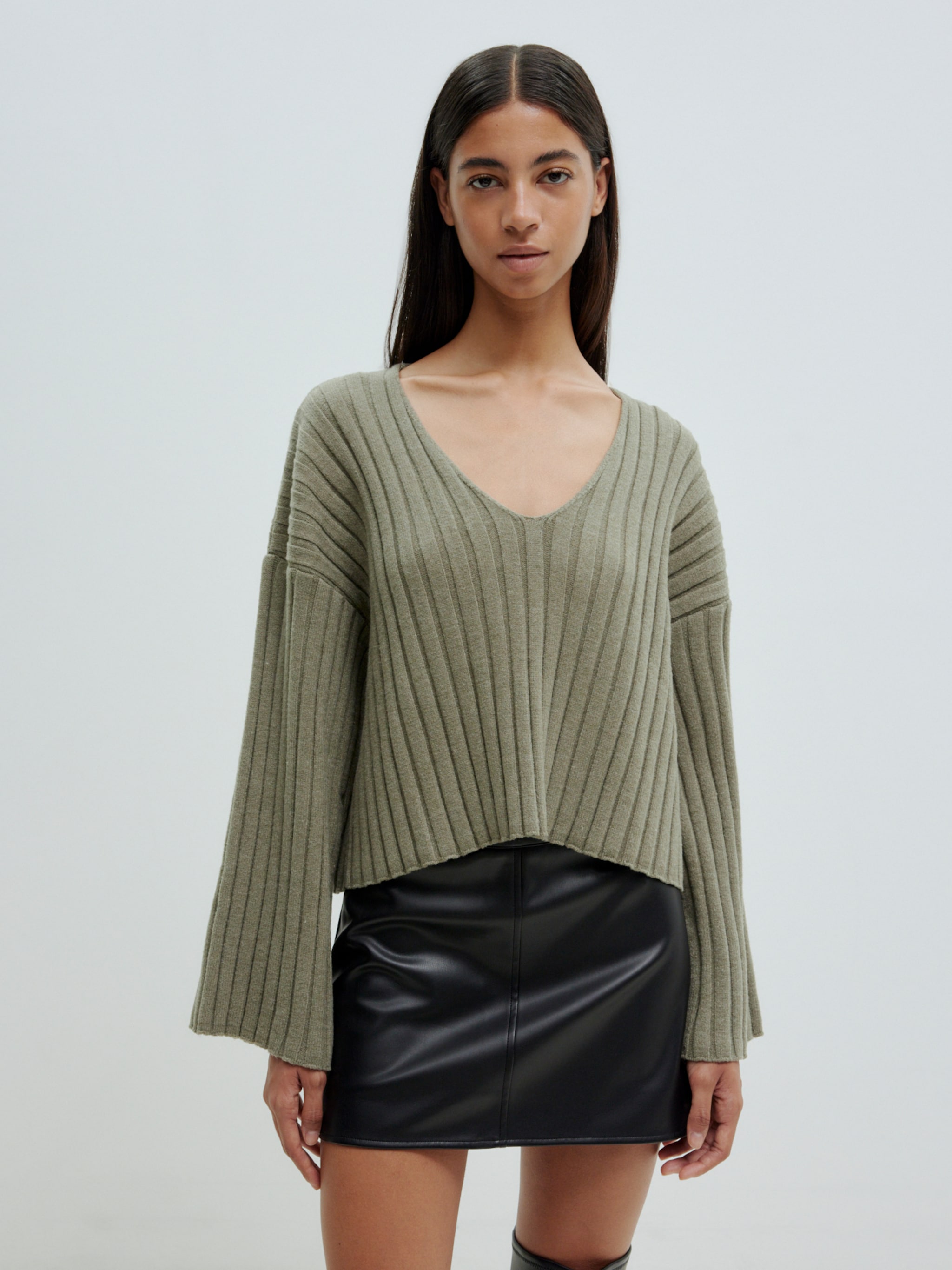 EDITED Produits Pull-over 'Thamara' olive