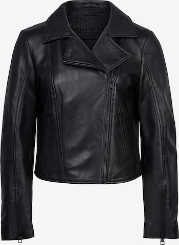 Geacă de primăvară-toamnă 'Stella' de la trueprodigy pe negru: față