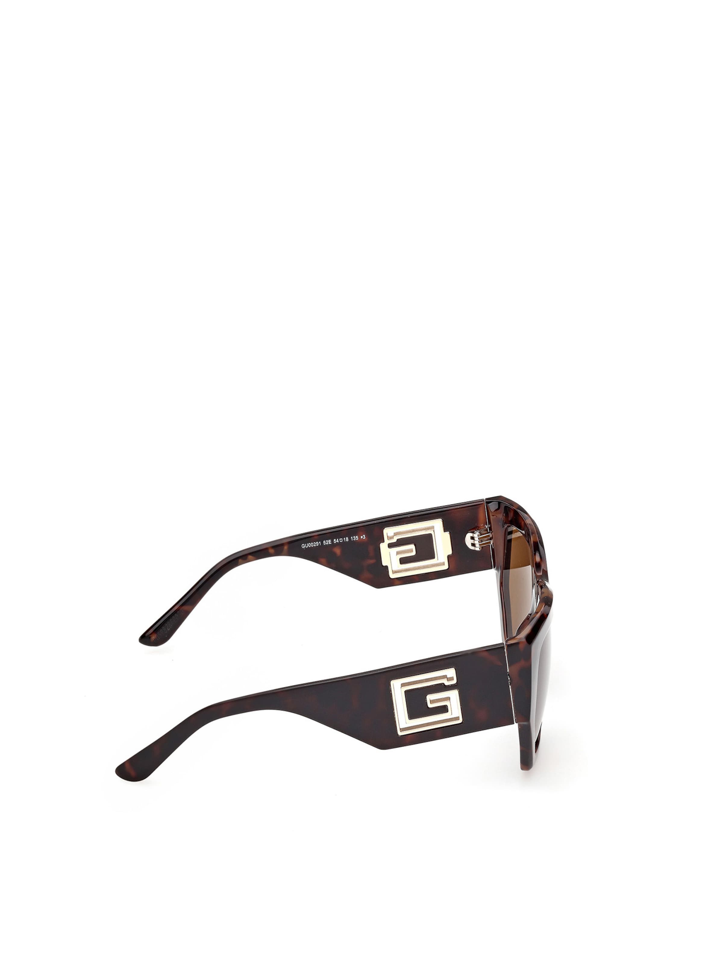 GUESS Zonnebril in Bruin