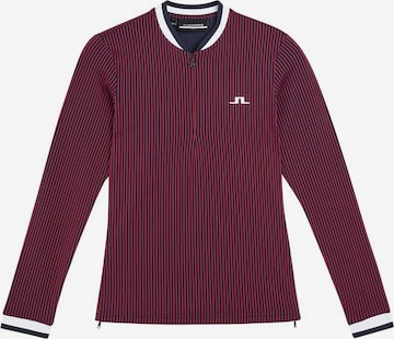J.Lindeberg Sports sweater 'Leonor' in Red: front